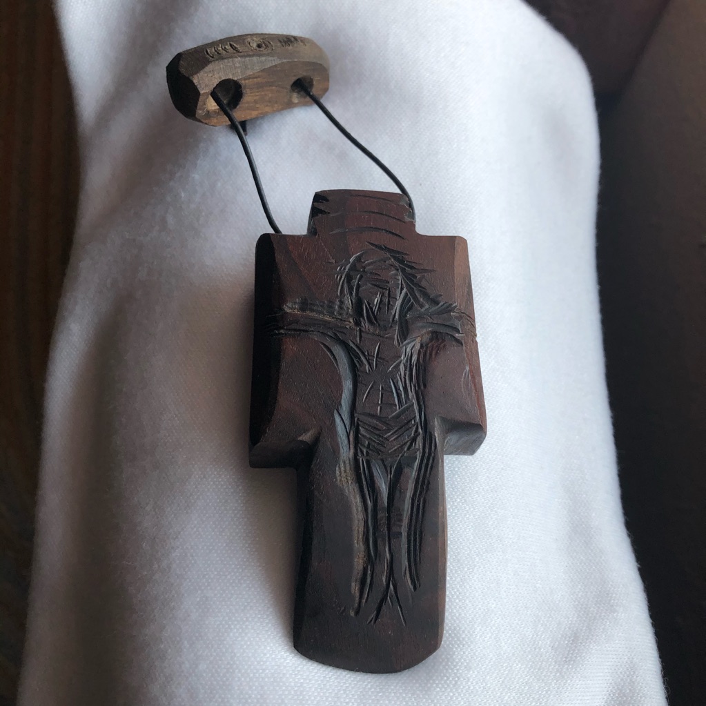 Handmade Cross From Oak 1,300-1,800 Years Old